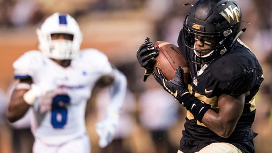 Wolford accounts for 4 TDs, Wake routs Presbyterian 51-7 (Aug 31, 2017)