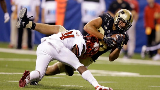 No. 16 Louisville overcomes mistakes to beat Purdue 35-28 (Sep 02, 2017)