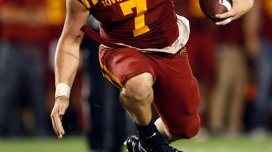 Iowa State's Joel Lanning plays both ways vs. Oklahoma