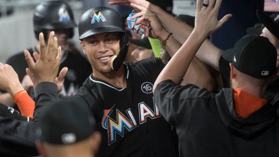 Marlins' Giancarlo Stanton hits 54th homer against Braves