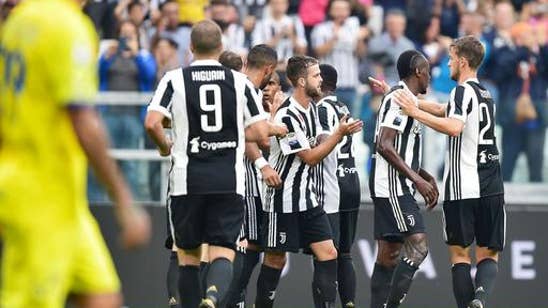 Juve rests players ahead of Barca trip and beats Chievo 3-0