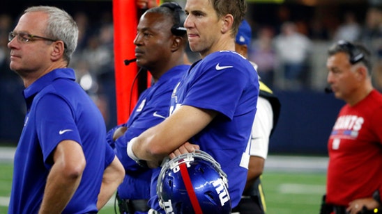 Manning not worried about Giants offense after 1 game