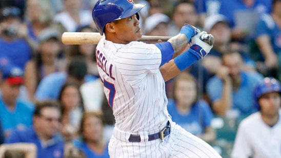 Kyle Hendricks, Addison Russell lead Cubs over Cardinals 4-1 (Sep 16, 2017)