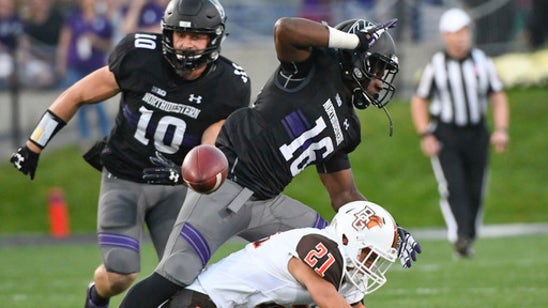 Thorson has career day, Northwestern tops Bowling Green 49-7 (Sep 16, 2017)