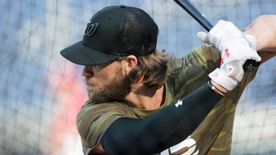 Bryce Harper takes next step in recovery from knee injury