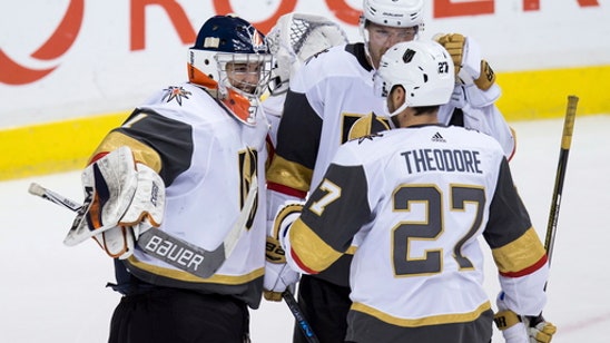 Golden Knights rout Canucks 9-4 in first preseason game