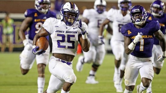 James Madison loses RB Johnson to season-ending injury