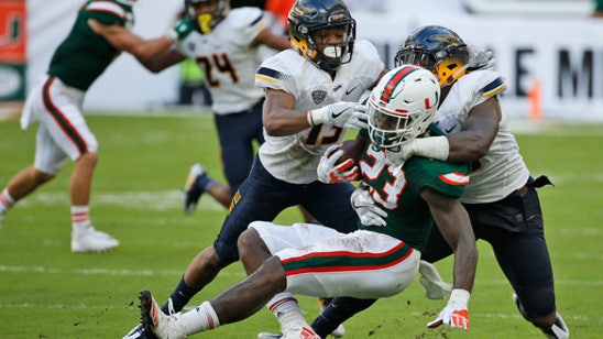 No. 14 Miami rallies in second half to beat Toledo, 52-30 (Sep 23, 2017)