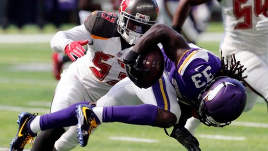 Evans loses cool as Bucs go backward in loss to Vikings