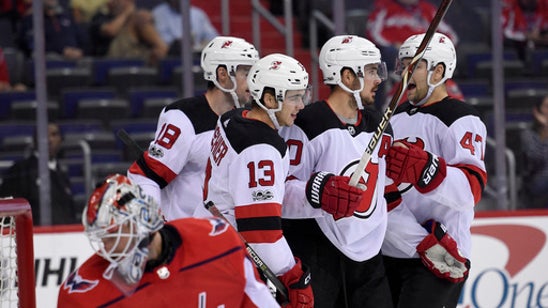 Hischier has goal, 2 assists in Devils' 4-1 win over Caps