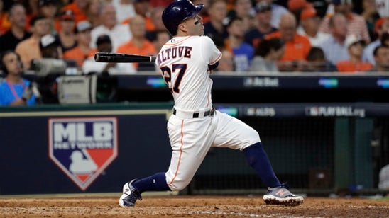 Altuve hits 3 homers, Astros beat Red Sox 8-2 in ALDS opener (Oct 05, 2017)