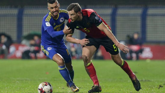 Rapant Belgium dents Bosnia WCup hope with 4-3 win