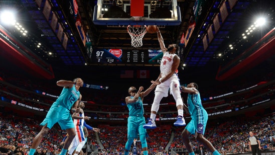 Harris-led Pistons beat Hornets 102-90 in return downtown (Oct 18, 2017)