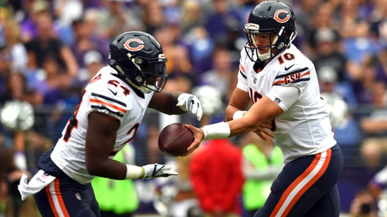 Bears rely on run game while bringing Trubisky along slowly