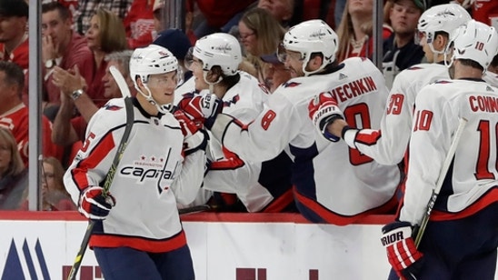 Ovechkin wins it for Caps in OT, 4-3 over Red Wings (Oct 20, 2017)