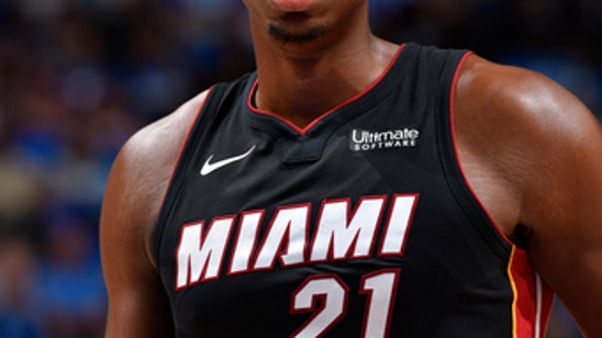 Whiteside (knee) out for Monday's Heat-Hawks game