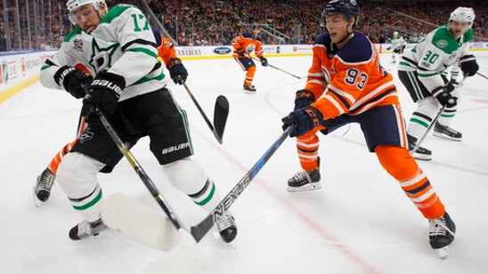 Benning's late goal lifts Oilers to 5-4 win over Stars (Oct 26, 2017)