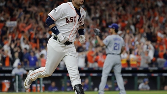 Astros' Gurriel may be punished for gesture at LA's Darvish