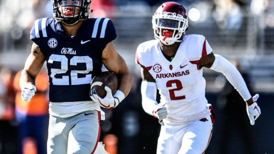 Arkansas rallies to beat Mississippi 38-37 (Oct 28, 2017)