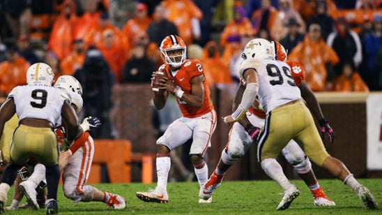 No. 6 Clemson's big weekend gets it back in title chase