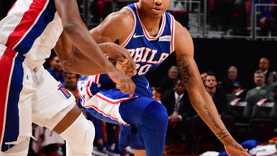 No. 1 draft pick Fultz out 2 to 3 more weeks for 76ers
