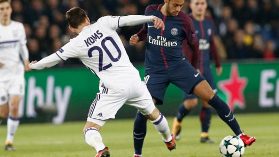 Kurzawa stars as PSG tops Anderlecht 5-0 in Champions League