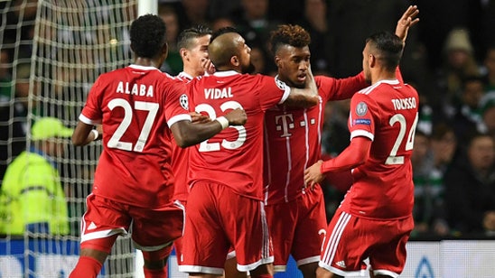 Bayern advances in Champions League with 2-1 win at Celtic