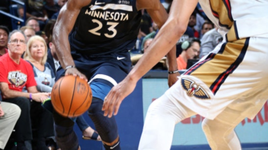 Butler's late points lift Timberwolves past Pelicans, 104-98 (Nov 01, 2017)