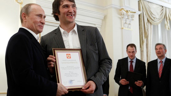 Capitals' Alex Ovechkin voices support for Vladimir Putin