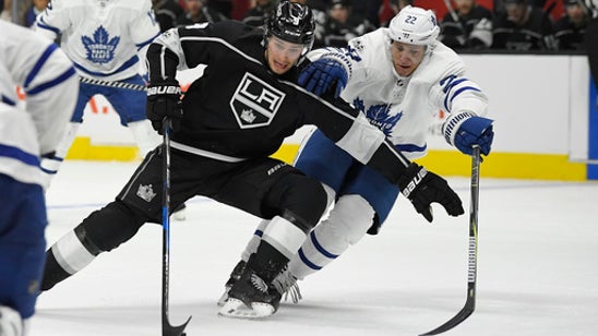 Amadio gets 1st goal in surging LA Kings' 5-3 win over Leafs (Nov 02, 2017)