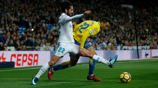Real Madrid restores order with 3-0 win over Las Palmas