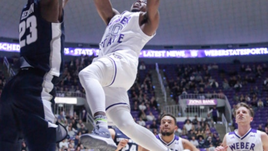 Richardson, Braxton lead Weber St past rival Utah St 65-59 (Nov 10, 2017)