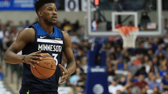 Butler, balanced Wolves pull away from Mavs for 111-87 win (Nov 17, 2017)