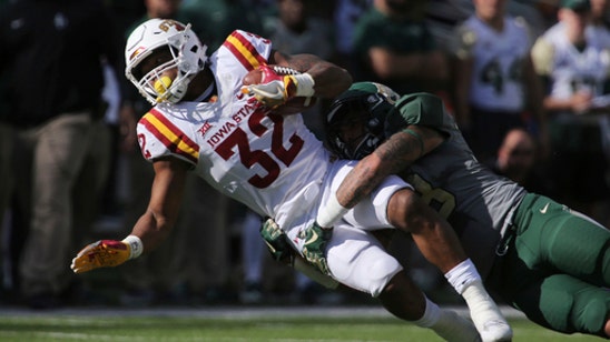 Iowa St RB David Montgomery OK for Kansas State game