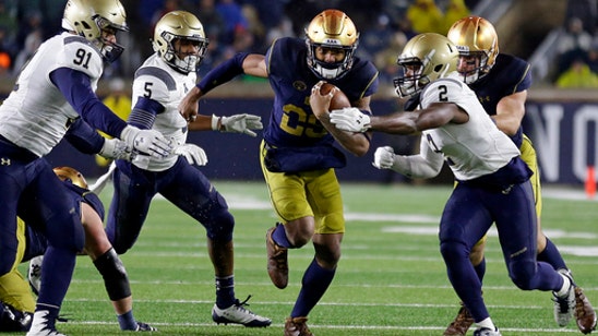 WR Stepherson among 4 Notre Dame players dismissed from team