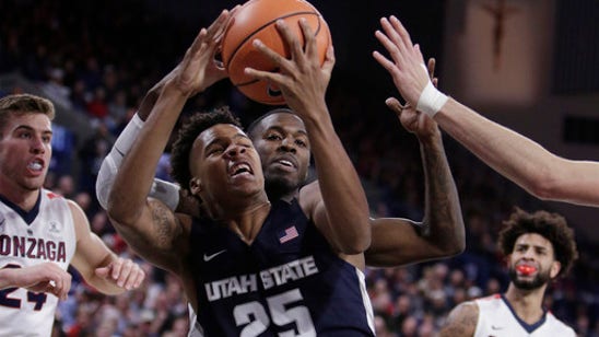 Tillie leads No. 17 Gonzaga over Utah State 79-66 (Nov 18, 2017)