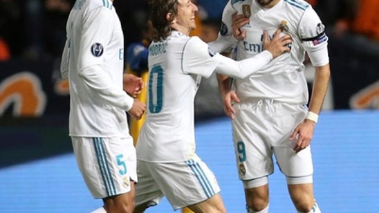 Madrid celebrates as Benzema and Ronaldo find the net again
