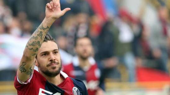 10-man Bologna beats Sampdoria 3-0 in Serie A