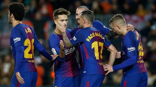 Barcelona cruises to 5-0 victory over Murcia in Copa del Rey