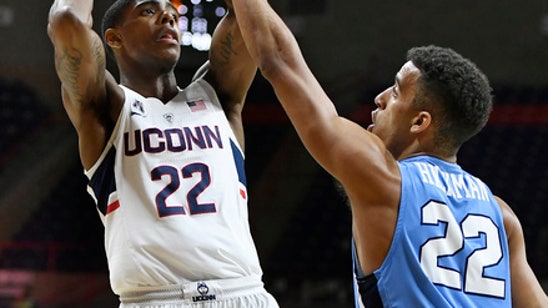 Vital leads UConn to a 77-73 overtime win against Columbia (Nov 29, 2017)