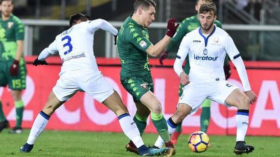 Torino and Atalanta draw 1-1 in Serie A