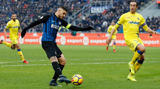 Inter captain Icardi in top form ahead of trip to Juventus