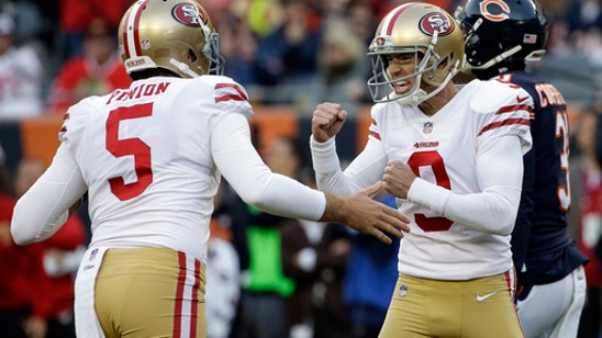 Gould kicks FG lifts Garoppolo, 49ers over Bears 15-14 (Dec 03, 2017)