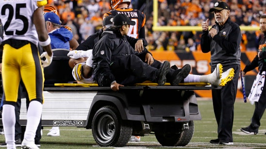 Steelers LB Ryan Shazier taken to hospital with back injury