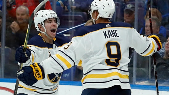 Tarasenko scores in OT as short-handed Blues beat Sabres 3-2 (Dec 10, 2017)