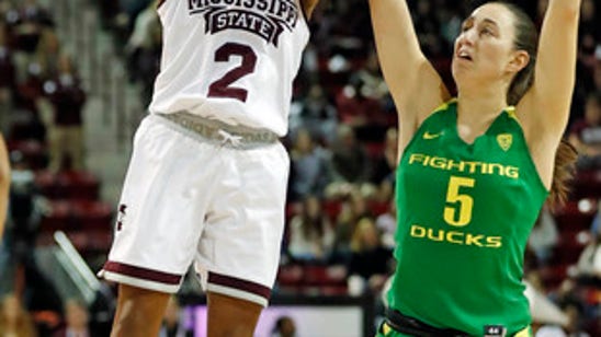 McCowan leads No. 5 Mississippi St over No. 9 Oregon 90-79 (Dec 13, 2017)