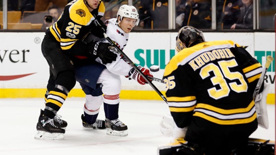 Chiasson scores 2 in 3rd to help Capitals beat Bruins 5-3