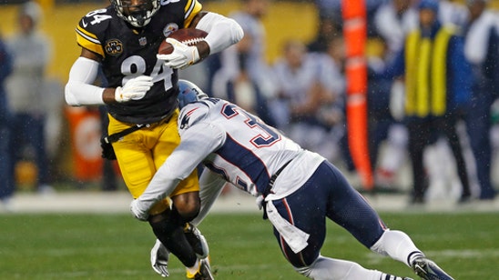 Steelers' Brown leaves with calf injury, taken to hospital