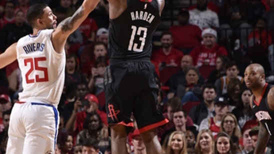 Career night by Rivers leads Clippers over Rockets 128-118 (Dec 22, 2017)
