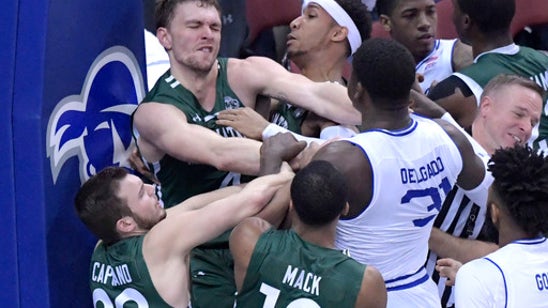 Delgado's 15 points and 18 rebounds lead No. 23 Seton Hall (Dec 23, 2017)